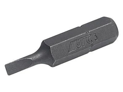 Бита шлицевая DR 0.5х3х30мм 1/4" S2 JTC