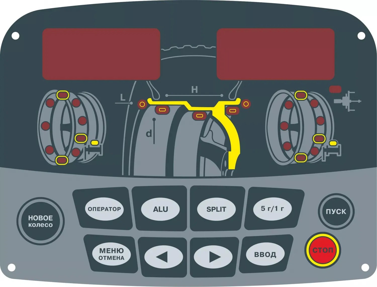 Клавиатура пленочная КС-216 (СБМК-60) КС916.003.00 купить