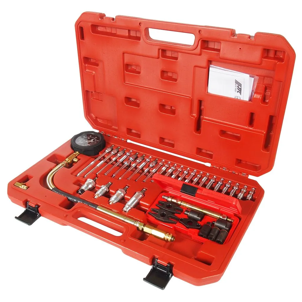 Компрессометр дизель с адаптерами 37 предметов JTC купить