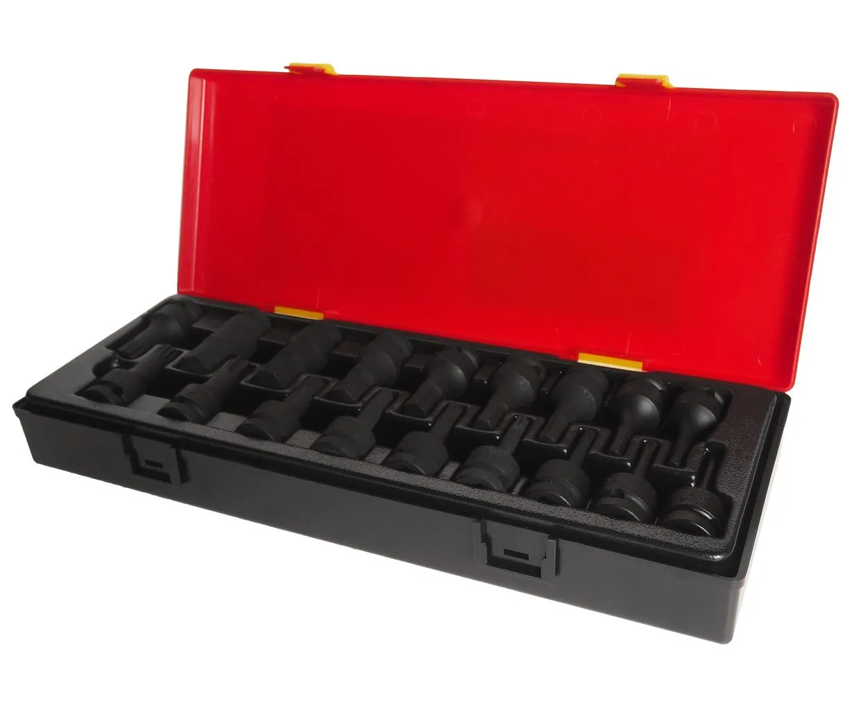 Набор головок торцевых 1/2" 60мм ударных 18 предметов в кейсе JTC купить