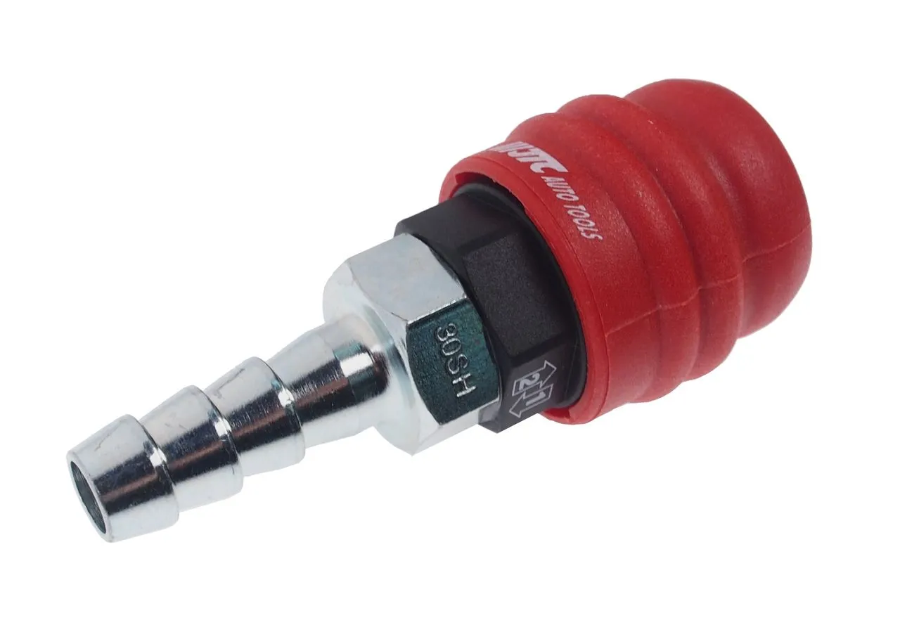 Переходник для компрессора 11.3мм быстросъемный штуцер "елочка" двухрежимный JTC купить