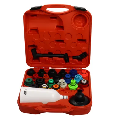 Набор адаптеров для заправки масла универсальный с воронкой 24 предмета JTC