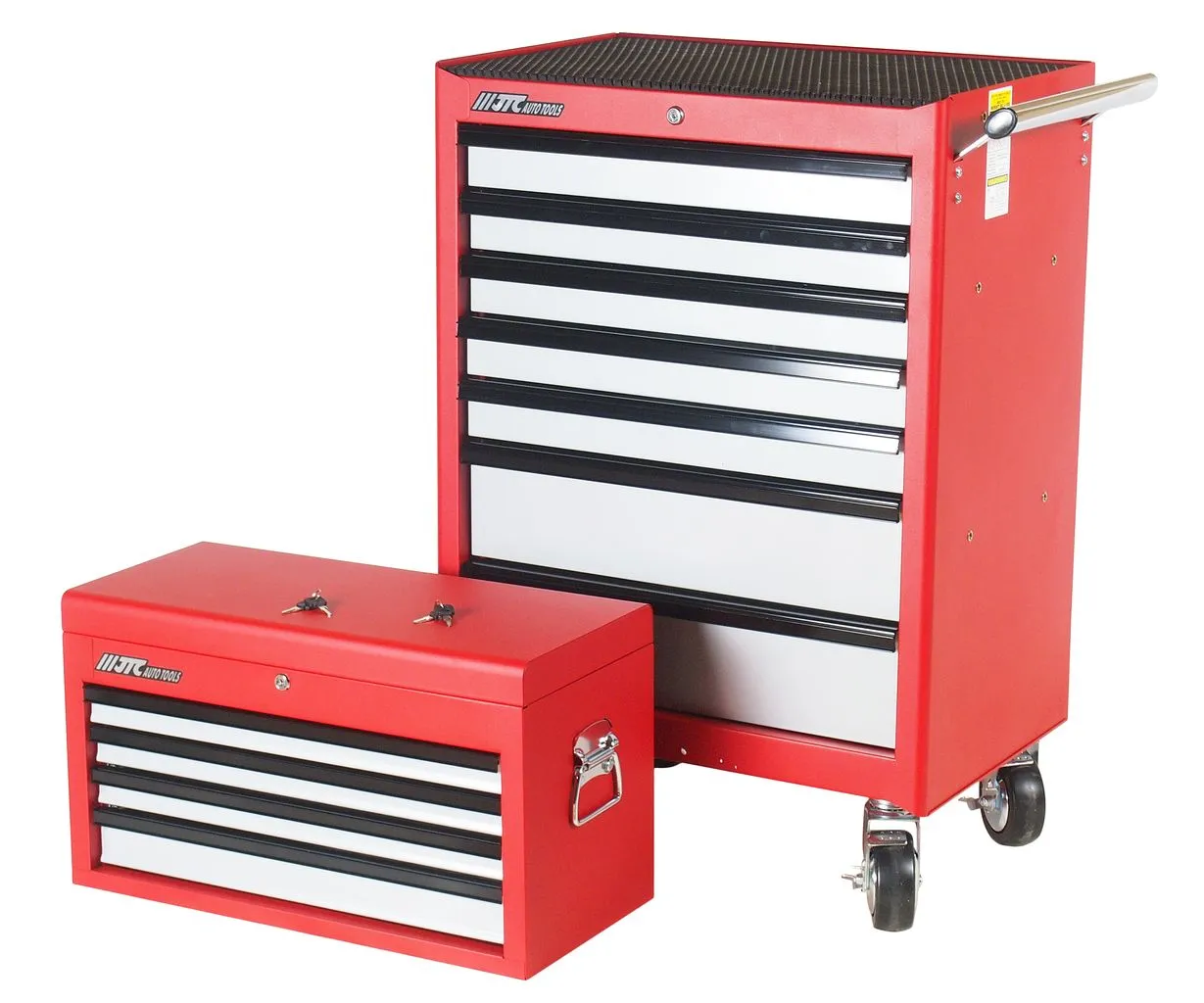 Шкаф инструментальный подкатной 7 секций с ящиком JTC-3011 JTC купить