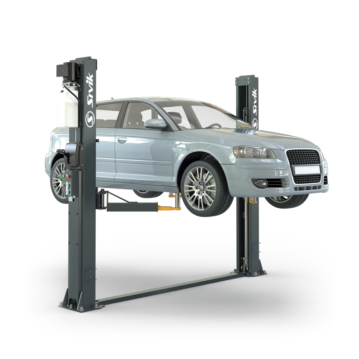 Электрогидравлический подъемник Двухстоечный электрогидравлический подъемник ПГА-4200-НС Синий RAL5017