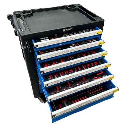 ТЕМП RC05.2518.P7 Тележка инструментальная с набором инструмента, 334 предмета купить