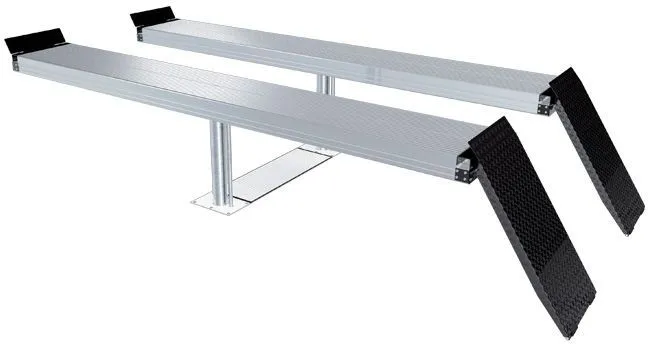 Электрогидравлический подъемник Velyen ALUTRACK 2.35 Подъемник двухплунжерный г/п 3500 кг платформенный