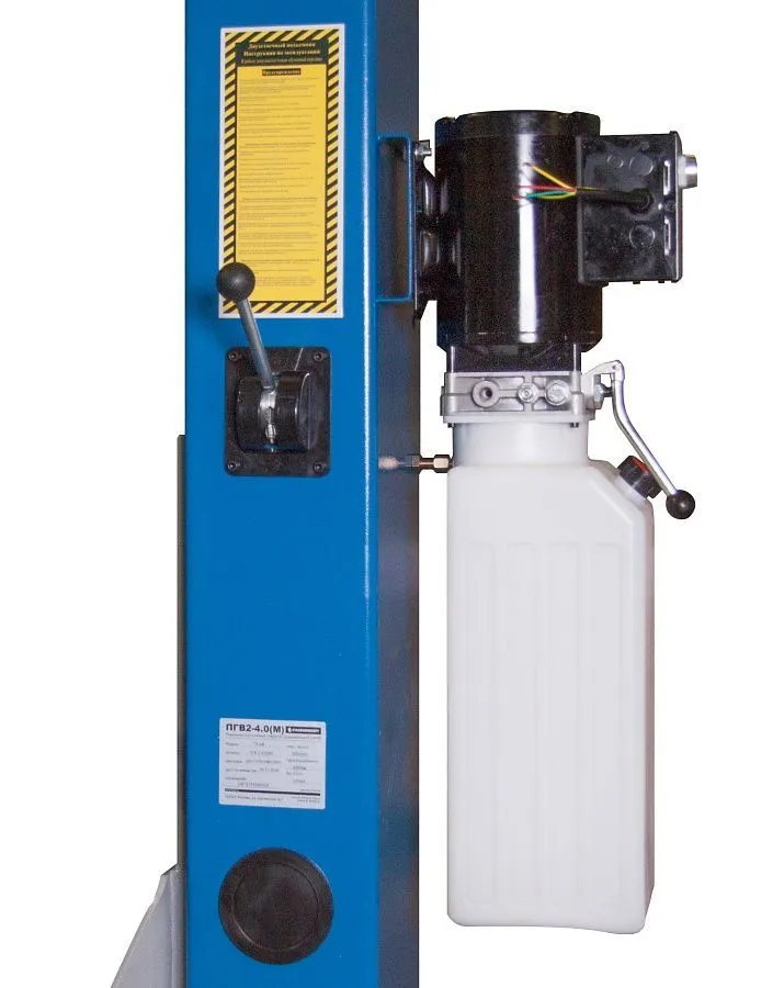 Электрогидравлический подъемник Подъемник 2-х стоечный с верхней связью, 4 т., ПГВ2-4.0 (М)