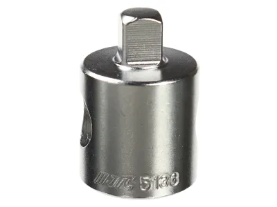 Переходник 1/4"х3/8" с отверстием JTC