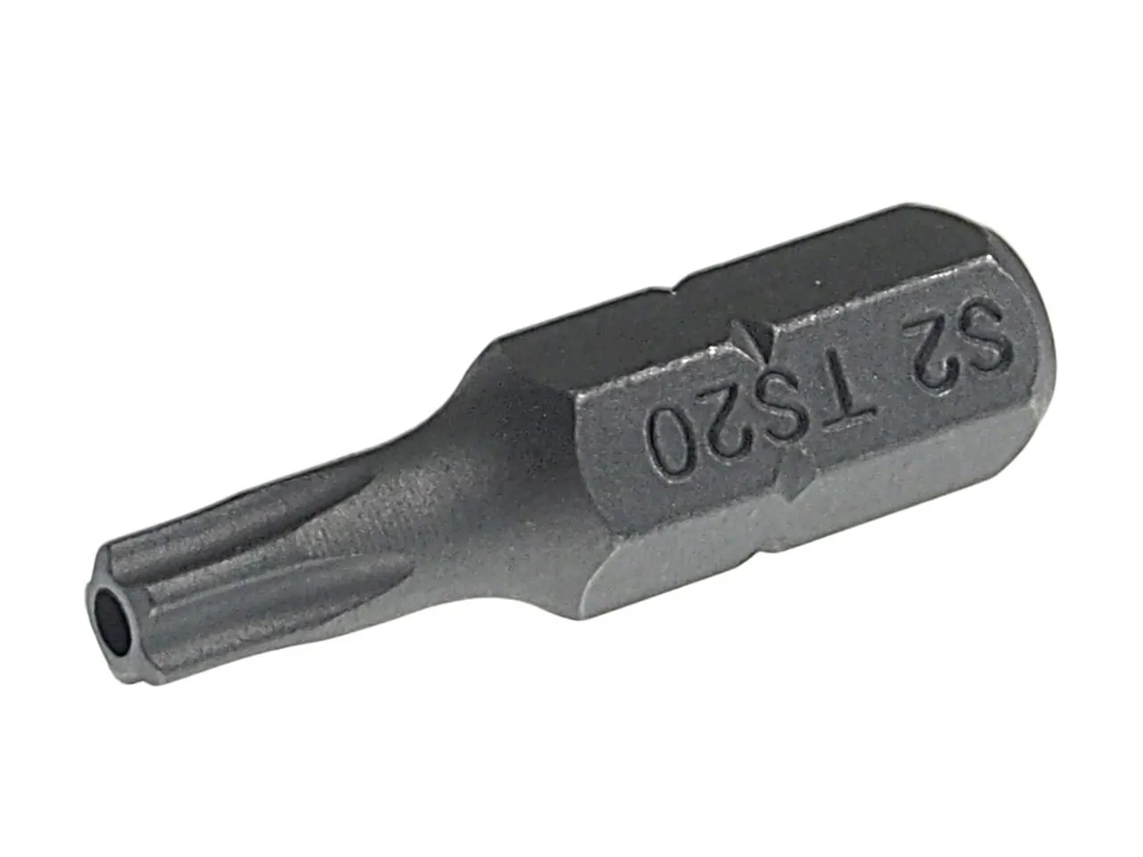 Бита TORX TS20Hх25мм 1/4" 5-ти гранная с отверстием JTC купить