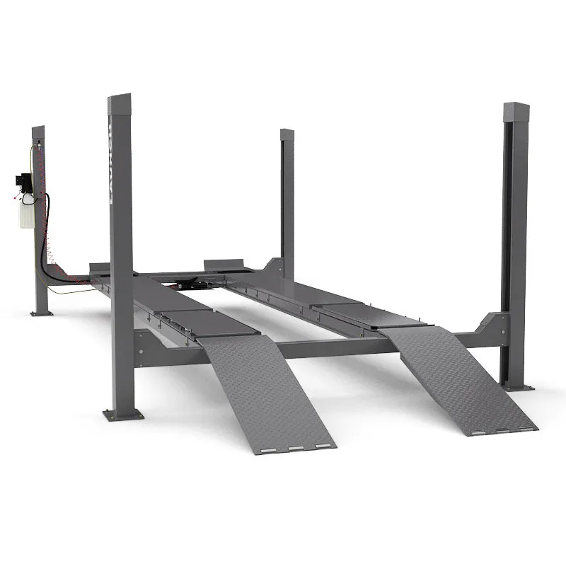 Электрогидравлический подъемник Launch TLT-440WF (с траверсой) Серый