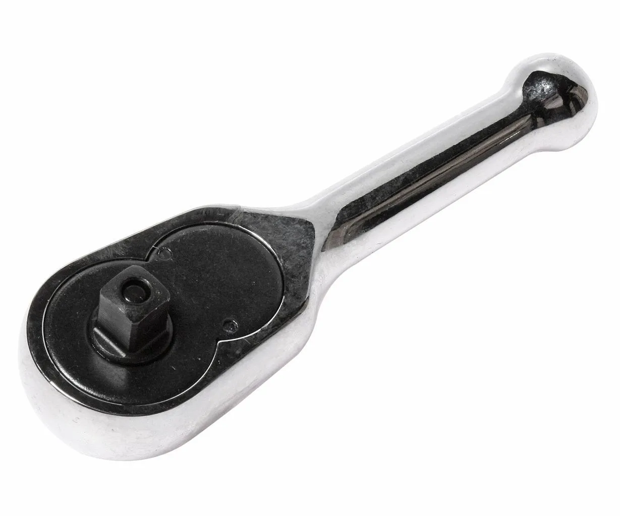 Ключ трещотка 1/4" 45 зубьев 89мм укороченная металлическая рукоятка JTC купить