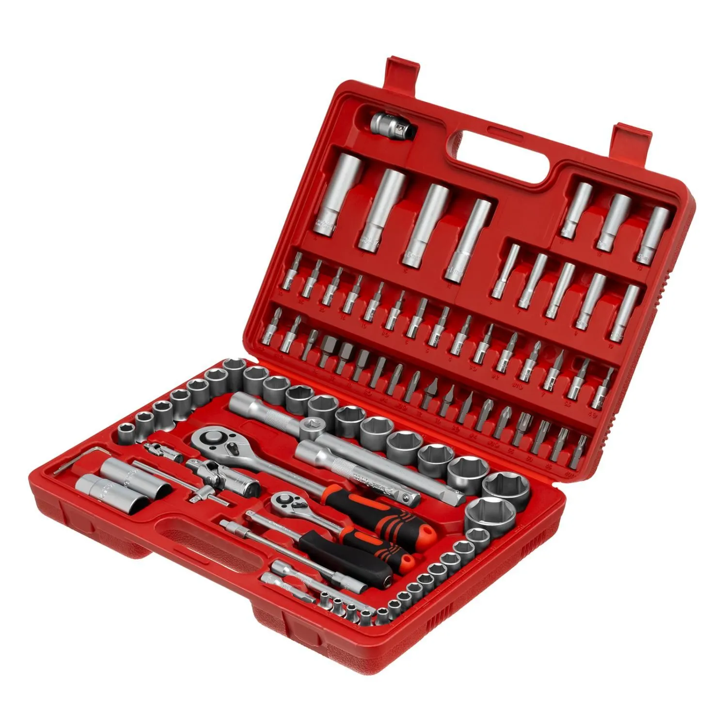 Набор инструментов, 1/4", 1/2", 94 предмета Matrix купить