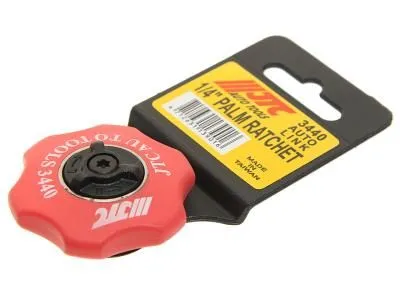 Ключ трещотка 1/4" 72 зуба 23мм d=48мм мини JTC