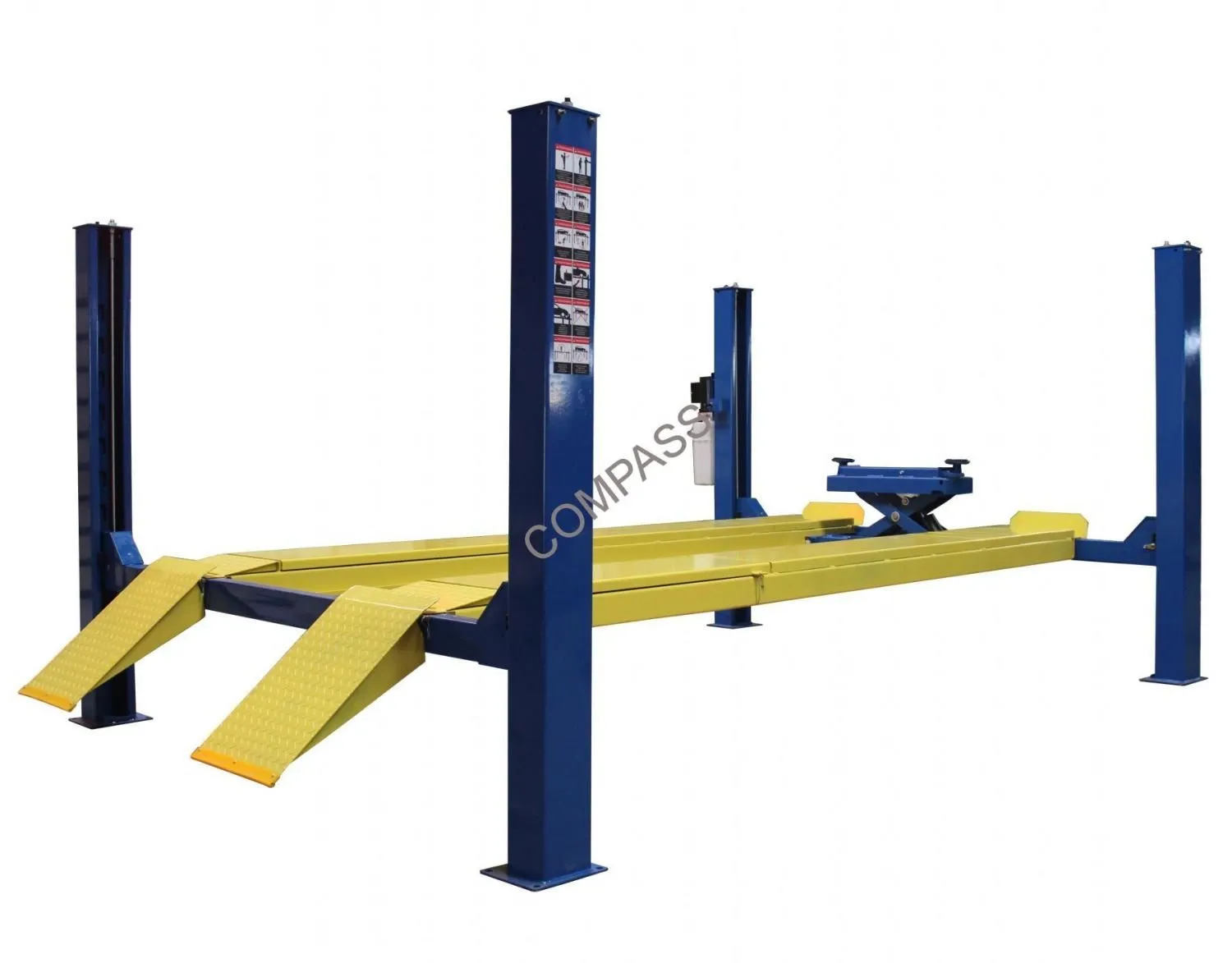 Электрогидравлический подъемник Подъемник четырехстоечный ROSSVIK V4-4.5 г/п 4.5т
