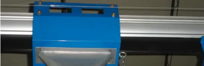 FS-200130GD Алюминиевый рельс с резиновыми уплотнителями