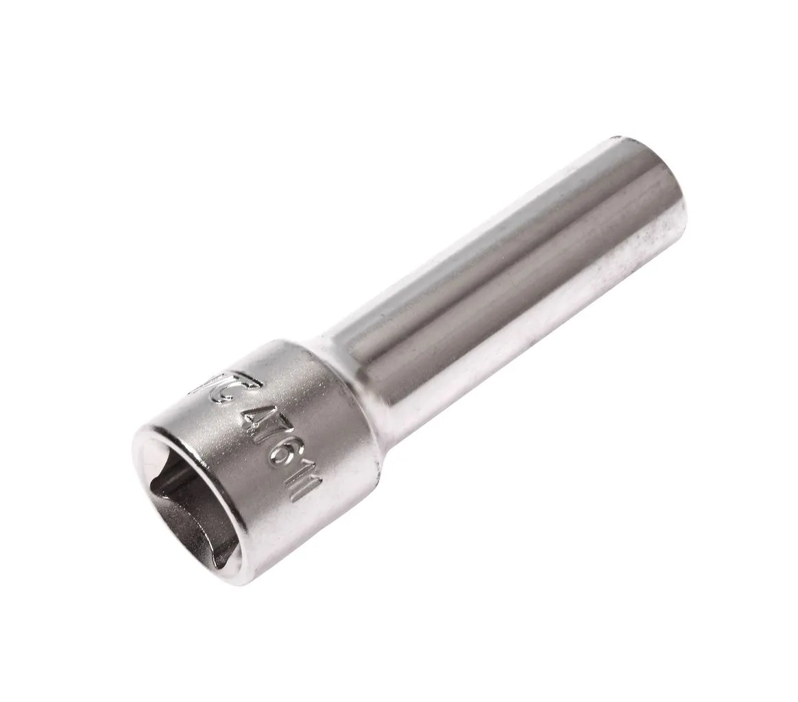 Головка торцевая 1/2" 11мм глубокая L=76мм JTC фото товара COMPASS MARKET Головка торцевая 1/2" 11мм глубокая L=76мм JTC купить