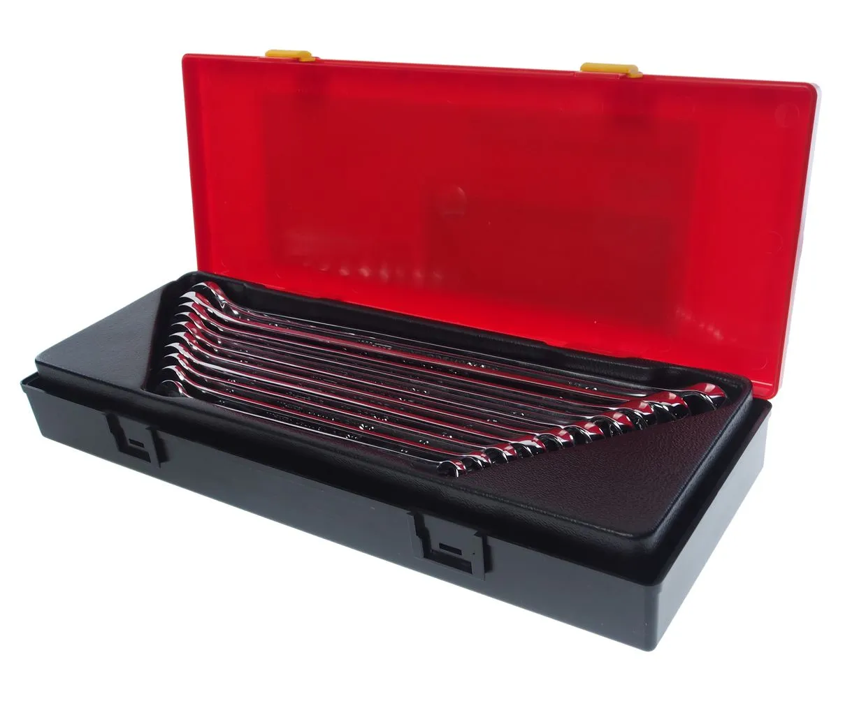 Набор ключей комбинированных 10-19мм удлиненных 10 предметов в кейсе JTC купить