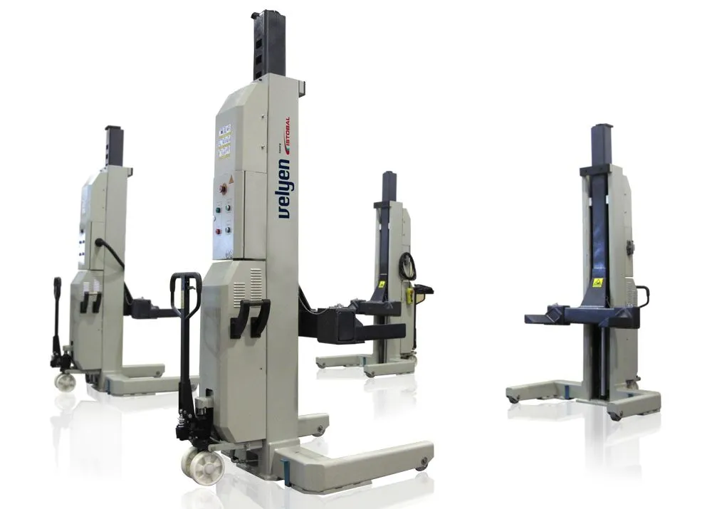 Электрогидравлический подъемник Velyen 4EF0050 Колонны подкатные г/п 4х5,5 т. электрогидравлические