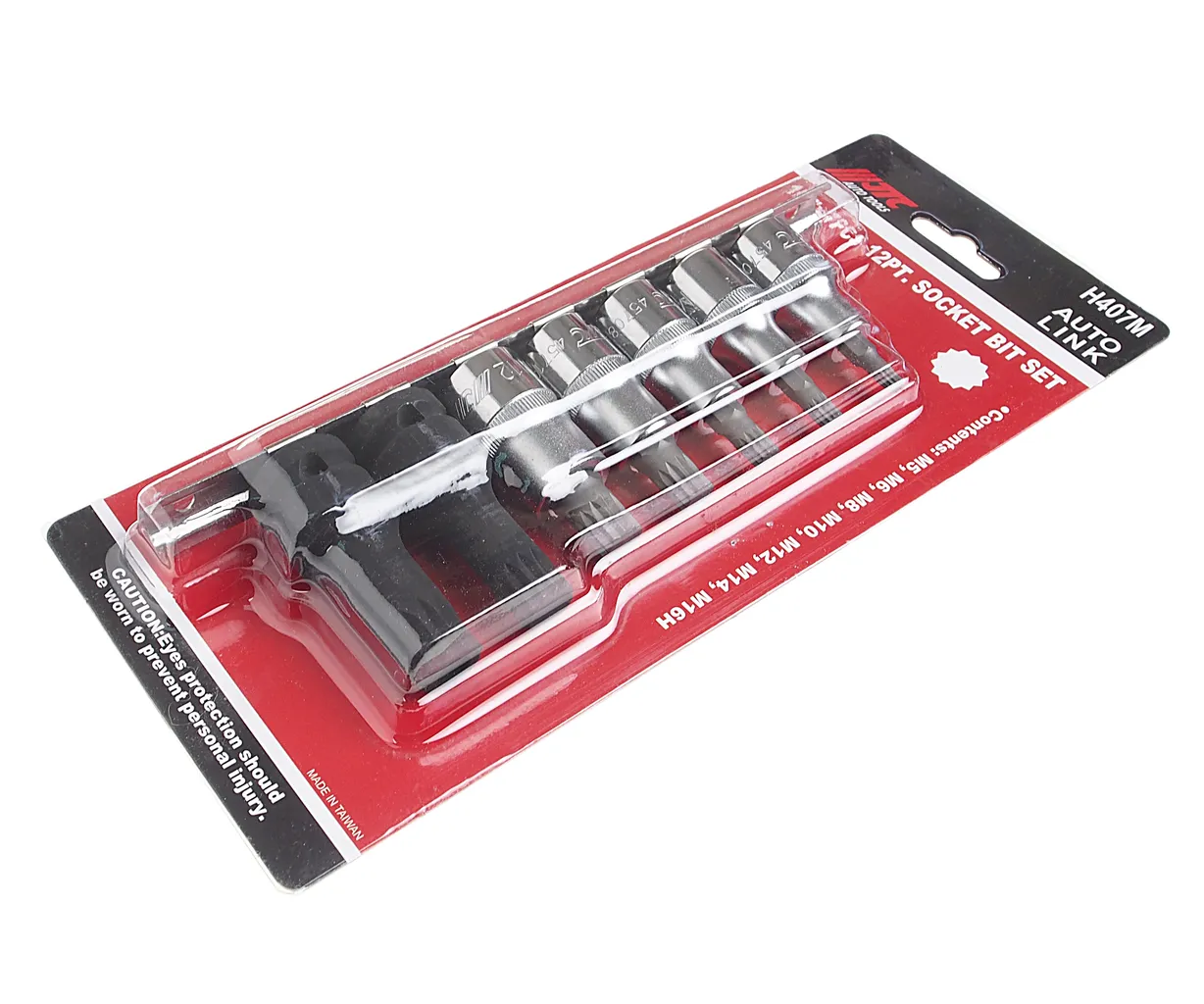 Набор бит-головок 1/2" SPLINE M5-14, М16Н 7 предметов JTC купить