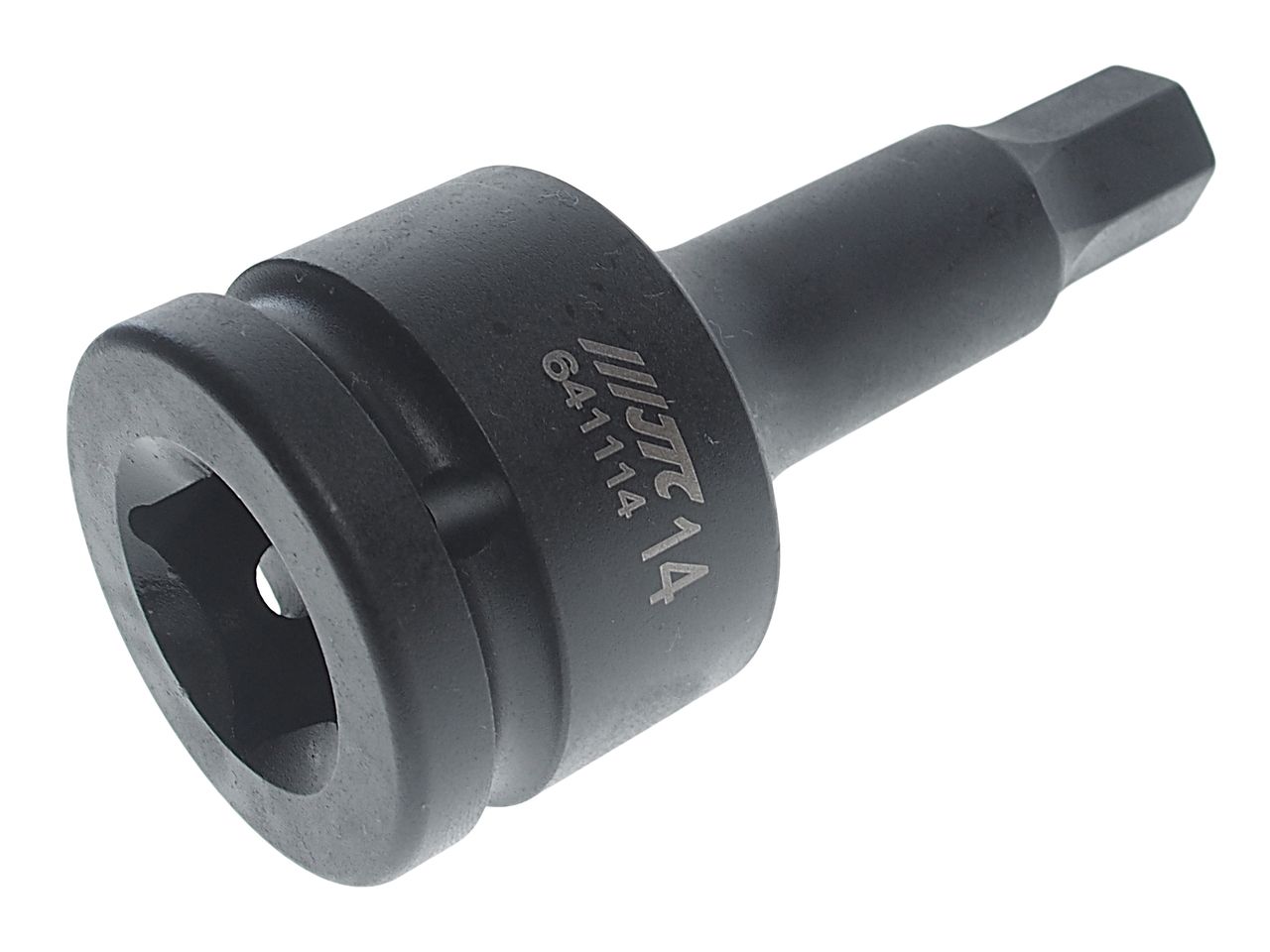 Бита-головка 3/4" HEX Н14 ударная L=100мм JTC фото товара COMPASS MARKET Бита-головка 3/4" HEX Н14 ударная L=100мм JTC купить